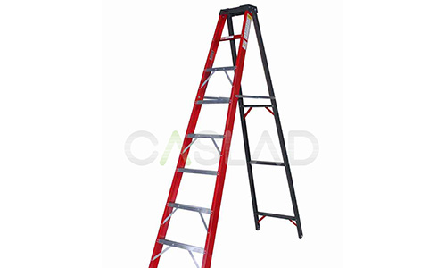 Industrial Duty A-Frame Fully Fibreglass Stepladder